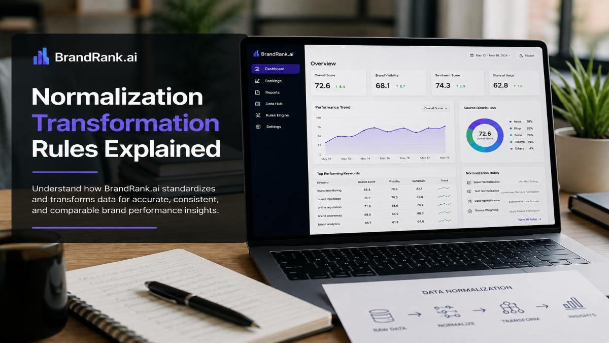 BrandRank.ai Normalization Transformation Rules Explained