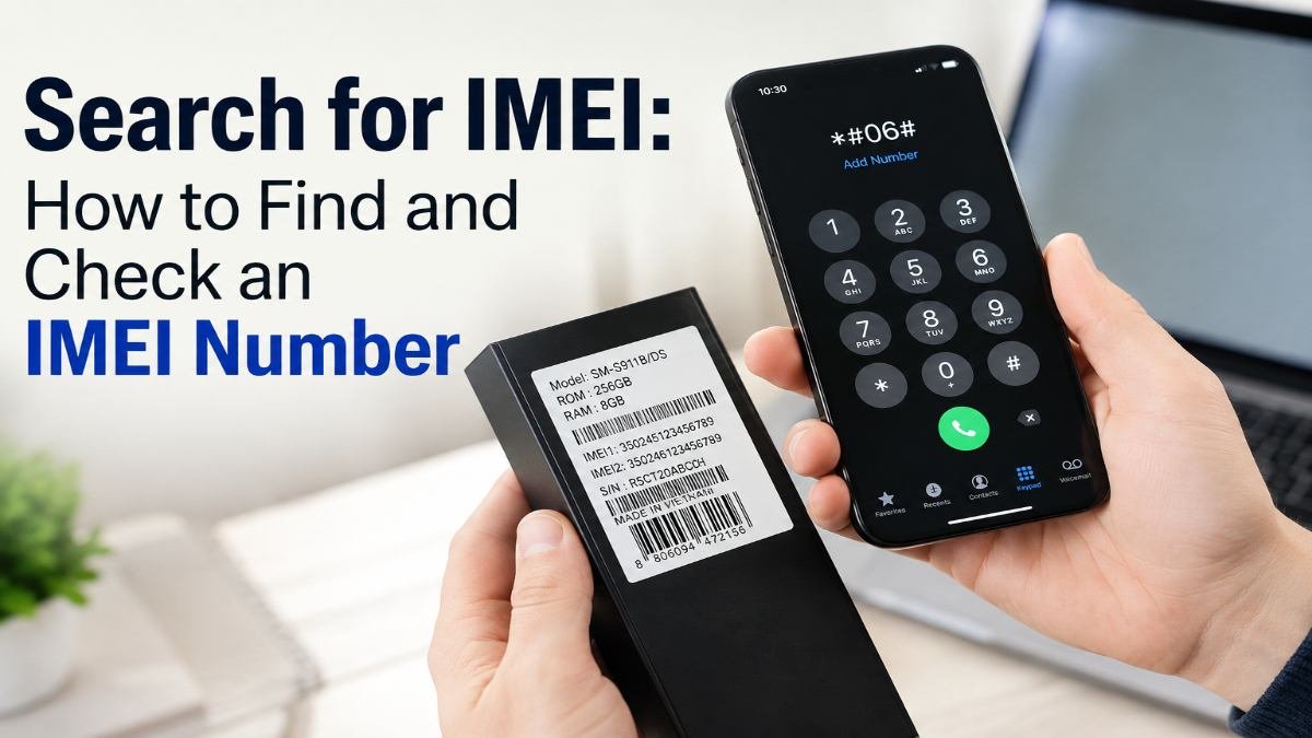 Search for IMEI: How to Find and Check an IMEI Number